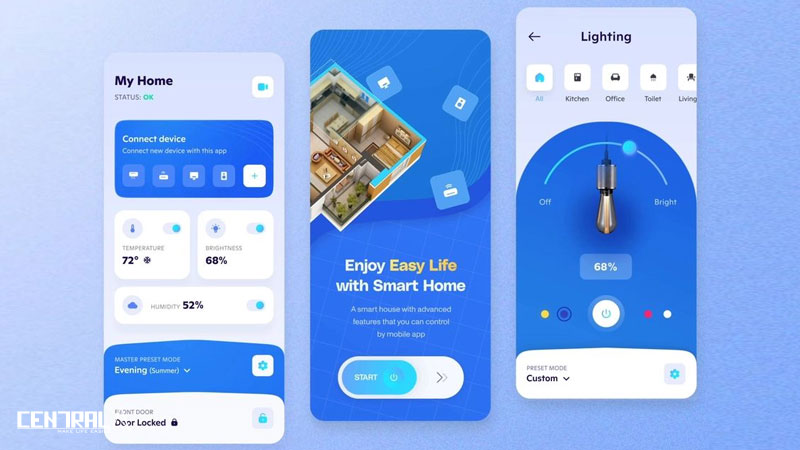 THIẾT KẾ APP MOBILE NHÀ THÔNG MINH (SMART HOME): XU HƯỚNG XÂY DỰNG TƯƠNG LAI